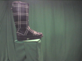 0 Degrees _ Picture 9 _ Navy Blue and White Plaid Wellington Boot.png